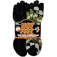 HOT FEET Thermal Socks for Men - Extreme Cold Weather, 2 Pack Thick Warm Socks, Winter Insulated, Size 6-12.5