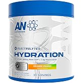 AN Performance Electrolyte Drink Mix | Zero Sugar Hydration Powder | Magnesium + Calcium + Potassium | Orange Mango | 30 Servings