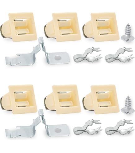 Repairwares Universal-Türriegel-Set Für Waschmaschine & Trockner – Ersetzt 279570, 8001593, WE1X1192 Uvm.
