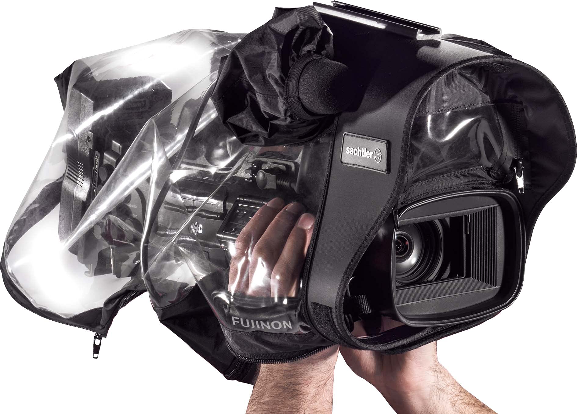 Sachtler, Transparent Rain Cover for Medium Video Cameras, Waterproof Camera Cover for Video Recording, Professional Photography, Camera Accessories, 63 cm