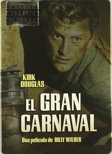 El gran carnaval (Caja metálica) [DVD]: Amazon.es: Kirk Douglas, Robert Arthur, Jan Sterling, Porter Hall, Frank Cady, Lewis Martin, Ray Teal, Richard Benedict, John Berkes, Billy Wilder, Kirk Douglas, Robert Arthur, Billy
