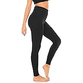 DEAR SPARKLE Fold Over Yoga Pants for Women Cotton Leggings Foldover High Waist Leggings Plus Size (C6 F)