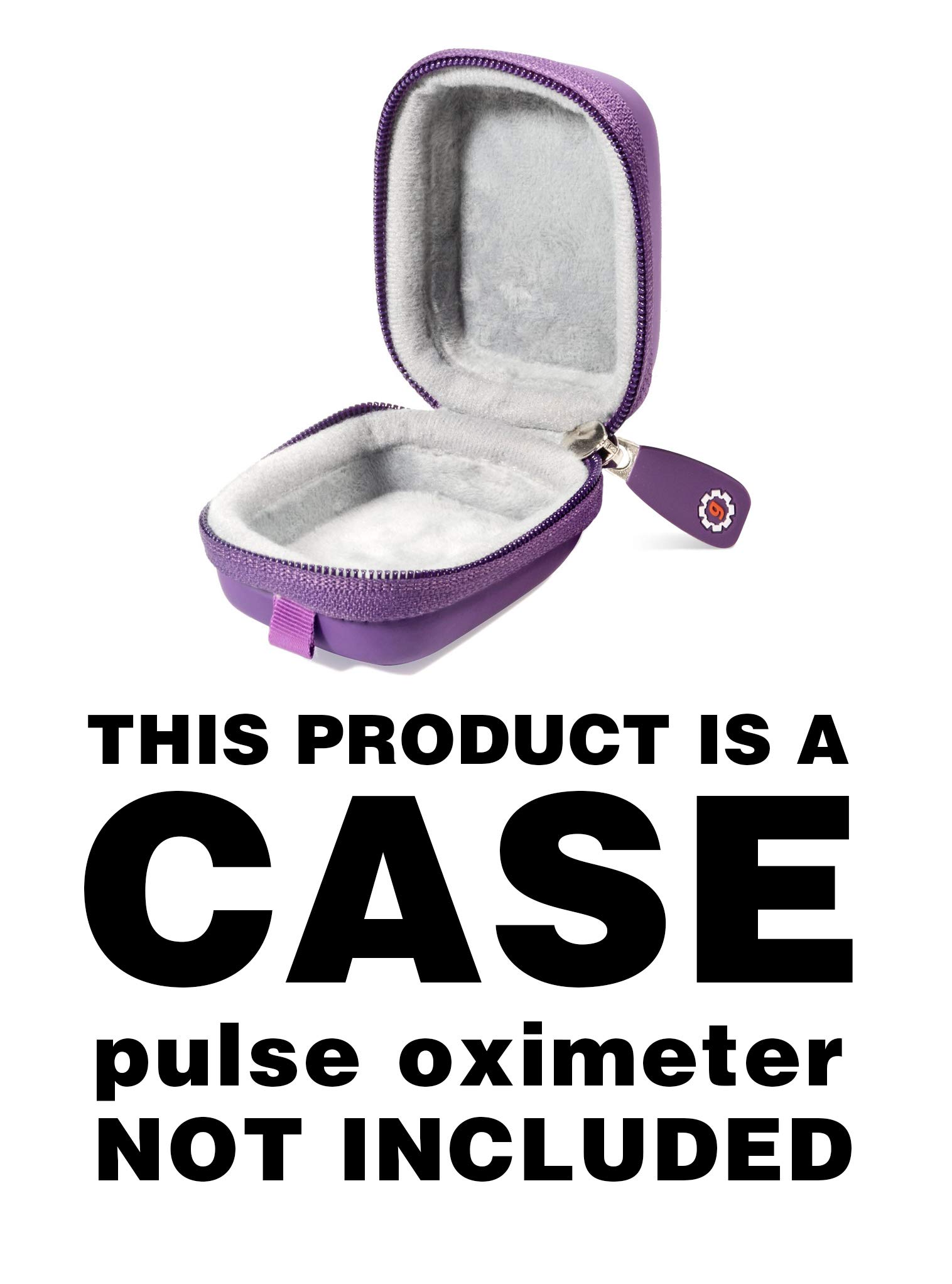 Fingertip Pulse Oximeter Case only for Zacurate Pro 500DL, 500BL, Childrend, Facelake FL400 t. FL350, CMS500DA, mibest, Innovo Deluxe, Santamedical, ANKOVO, CONTEC, Metene