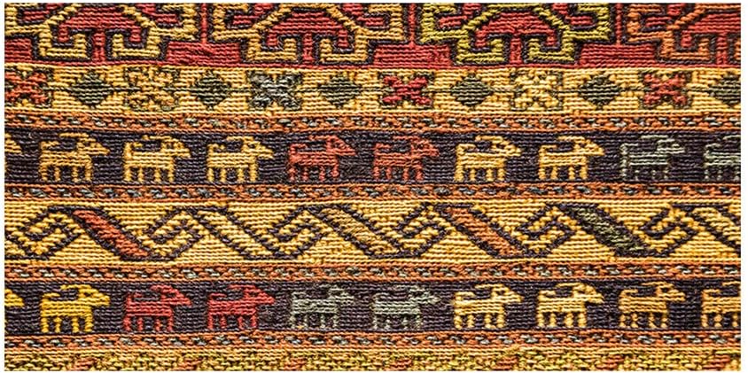 shlutesoy 60x120cm Egyptian Hand-Woven Carpet Posts DIY self-Adhesive Decorative Floor Stickers 1