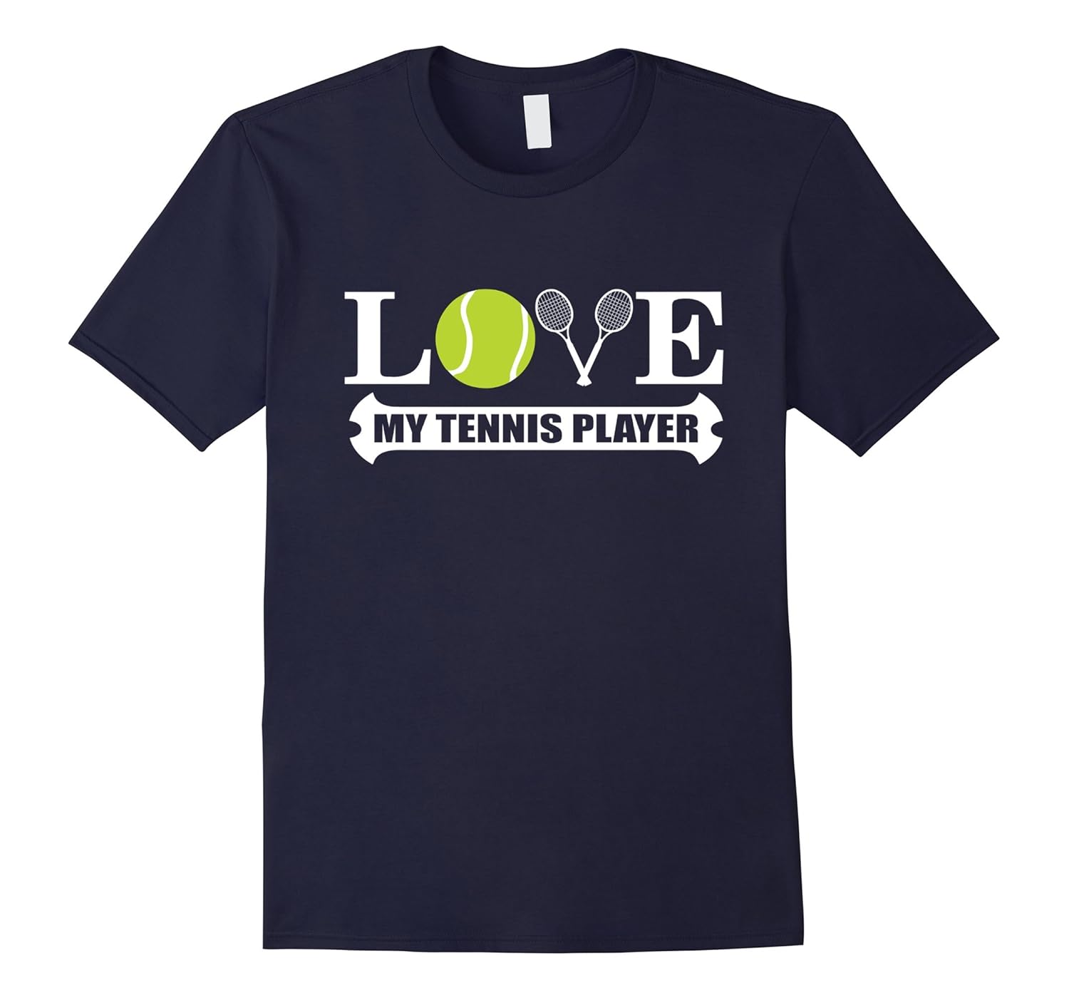 I Love My Tennis Player Shirt: Proud Mom Dad T-Shirt-ANZ