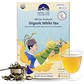 NEPAL TEA Organic White Tea Loose Leaf - USDA Certified Organic from a Family Farm in the Himalayas - Award-Winning Premium Tea Leaves to Enjoy Hot or Cold – 3.5oz /100g (White Prakash)