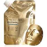 Gold Retinol Snake Venom Face Mask, Moisturizing Rejuvenating Facial Treatment with Hydrating Formula, Skin Care Gold Series