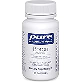 Pure Encapsulations Boron (Glycinate), 60 Capsules | Supplement for Hormone Balance, Bone Strength and Health, Connective Tissue, and Nutrient Metabolism*