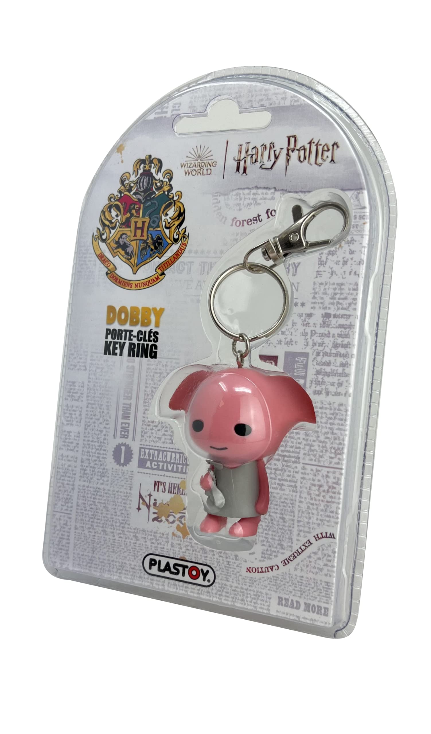 PLASTOY Chibi Dobby 5cm Keychain, Pink, 34