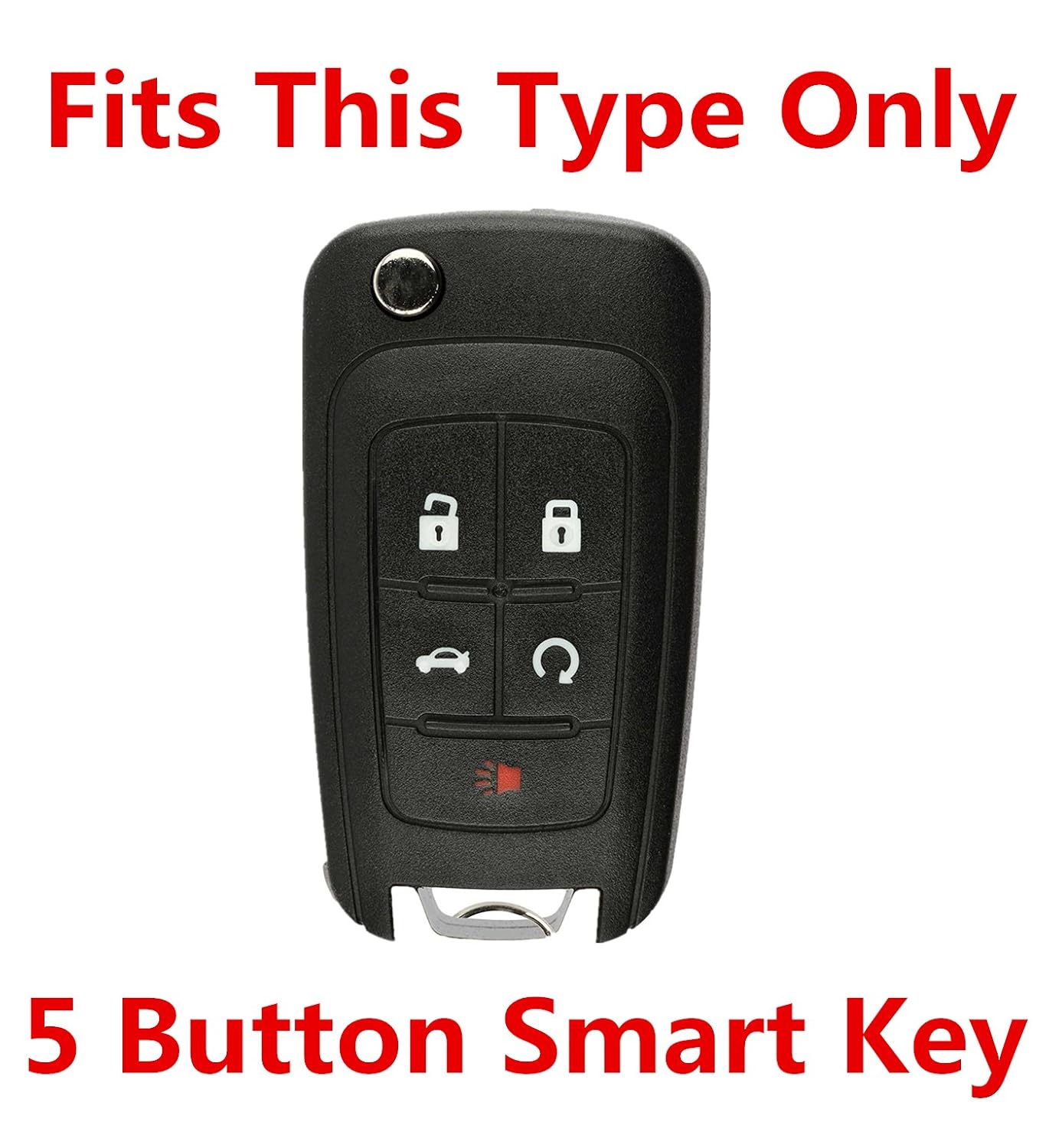 Rpkey Silicone Keyless Entry Remote Control Key Fob Cover Case