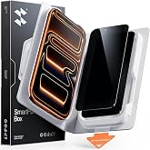 SMARTDEVIL 2 Pack Privacy Screen Protector for iPhone 17 Pro Max, Anti-Spy | Military-Grade Shatterproof Protection, Tempered Glass Film , 9H Hardness, Fast &amp; Easy Installation, Case Friendly Design