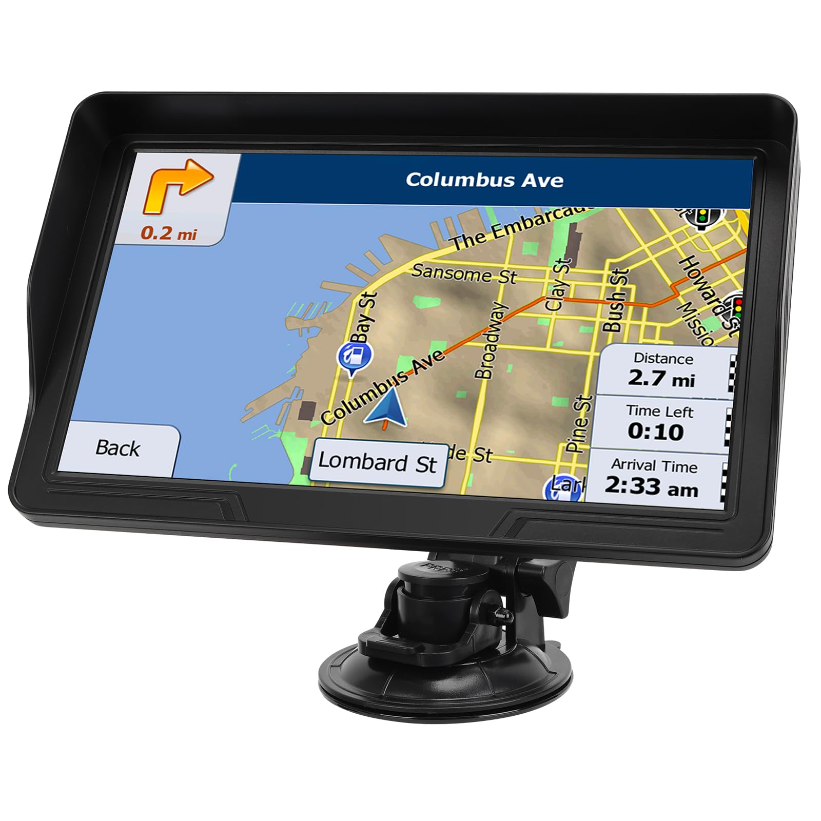 9'' GPS Navigator for Car Truck RV - Touchscreen