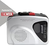 Groov-e Portable Cassette Player Recorder AM FM Radio Speaker Mic 3.5mm Jack view 2