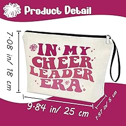 Cheerleader Makeup Bag - In My Cheerleader Era
