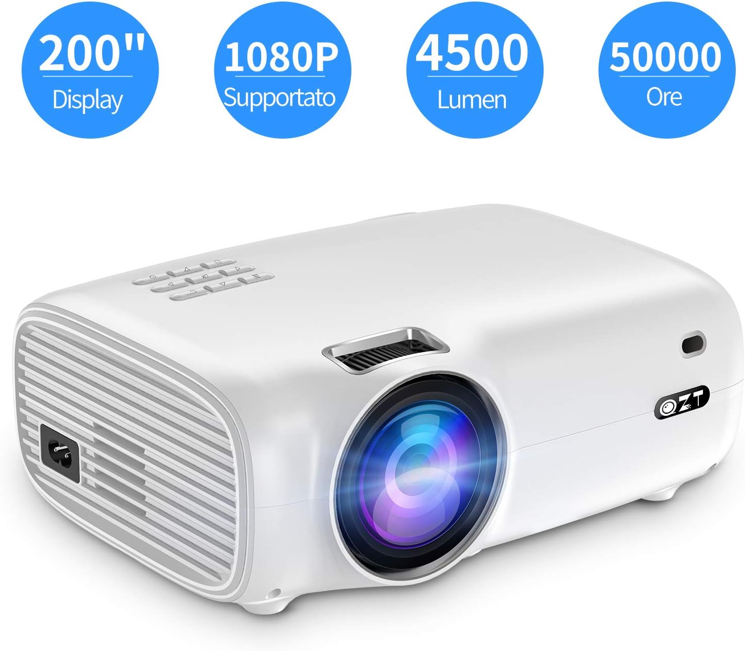 proiettore cinematografico per uso esterno bluetooth