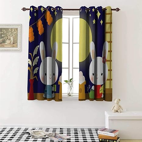 Amazon Com Flyerer Anime Decor Curtains By Little Bunnies