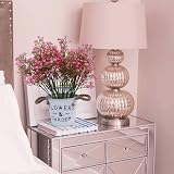 Uhky 6 Pcs Artificial Baby Breath Gypsophila Flowers Pink Real Touch view 5