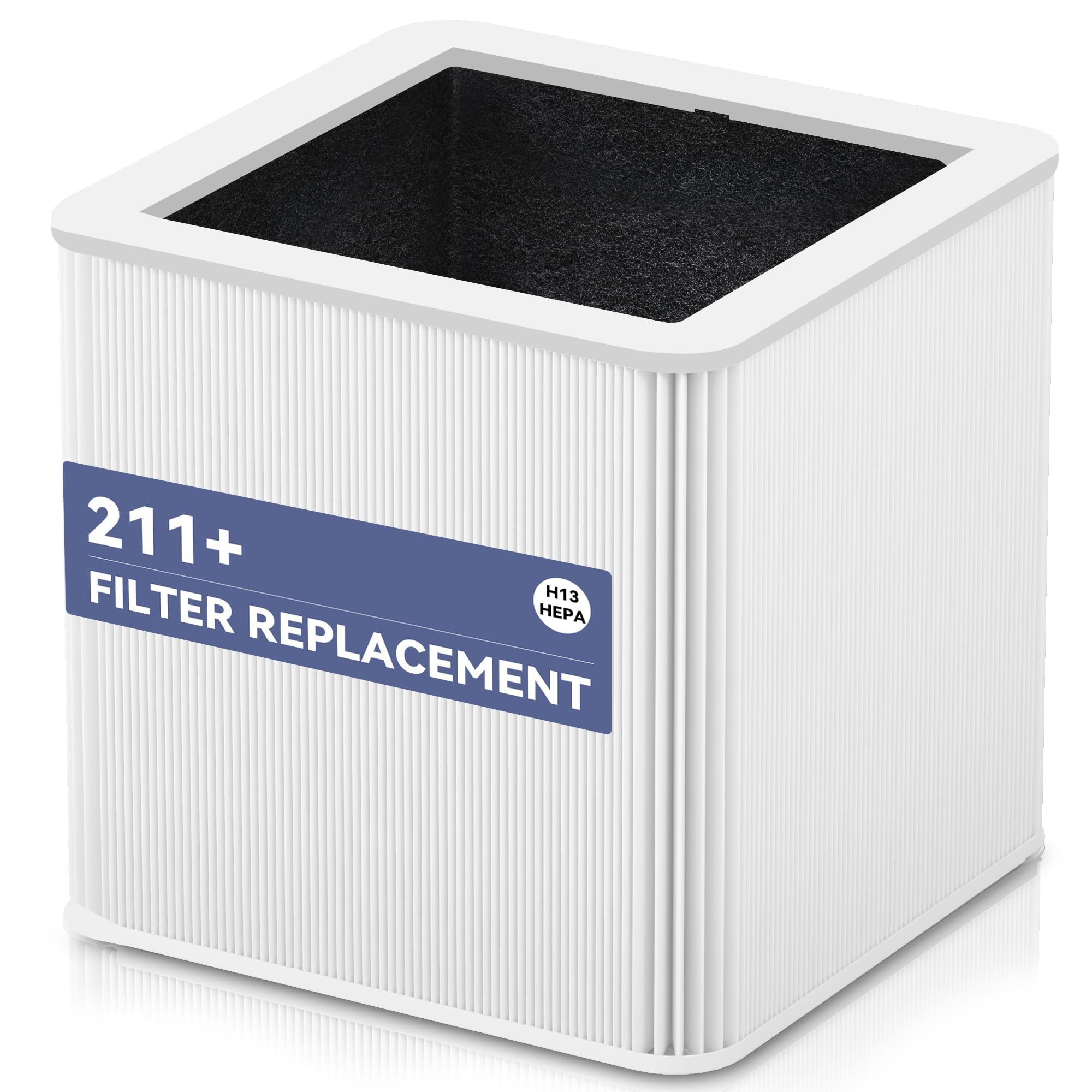 Photo 1 of 1 Pack 211+?AUTO? Replacement Filter Compatible with Blue Pure 211+ Air Purifier,2-in-1 H13 True Filter with Activated Carbon Filter