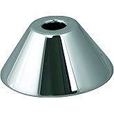 Westbrass ECBELL1CP Elizabethan Classics 1/2-Inch Solid Brass IPS Bell Flange