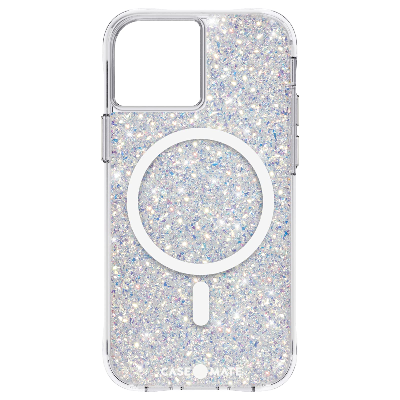 Case-Mate – Twinkle – MAGSAFE Case for iPhone 13 Mini – Reflective Foil Elements – Compatible with MAGSAFE Accessories & Charging – 10 ft Drop Protection – 5.4 Inch – Stardust