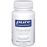 Pure Encapsulations L-Carnitine, 60 Capsules | Hypoallergenic Supplement for Cardiovascular and Endurance Support*