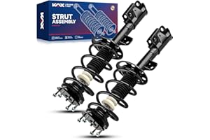 KAX Front Struts for Ford Explorer 2011 2012 2013 FWD, 2011-2013 Explorer Front Shocks Quick Complete Struts Assembly with Coil Spring Set of 2, Replace 172620 172621