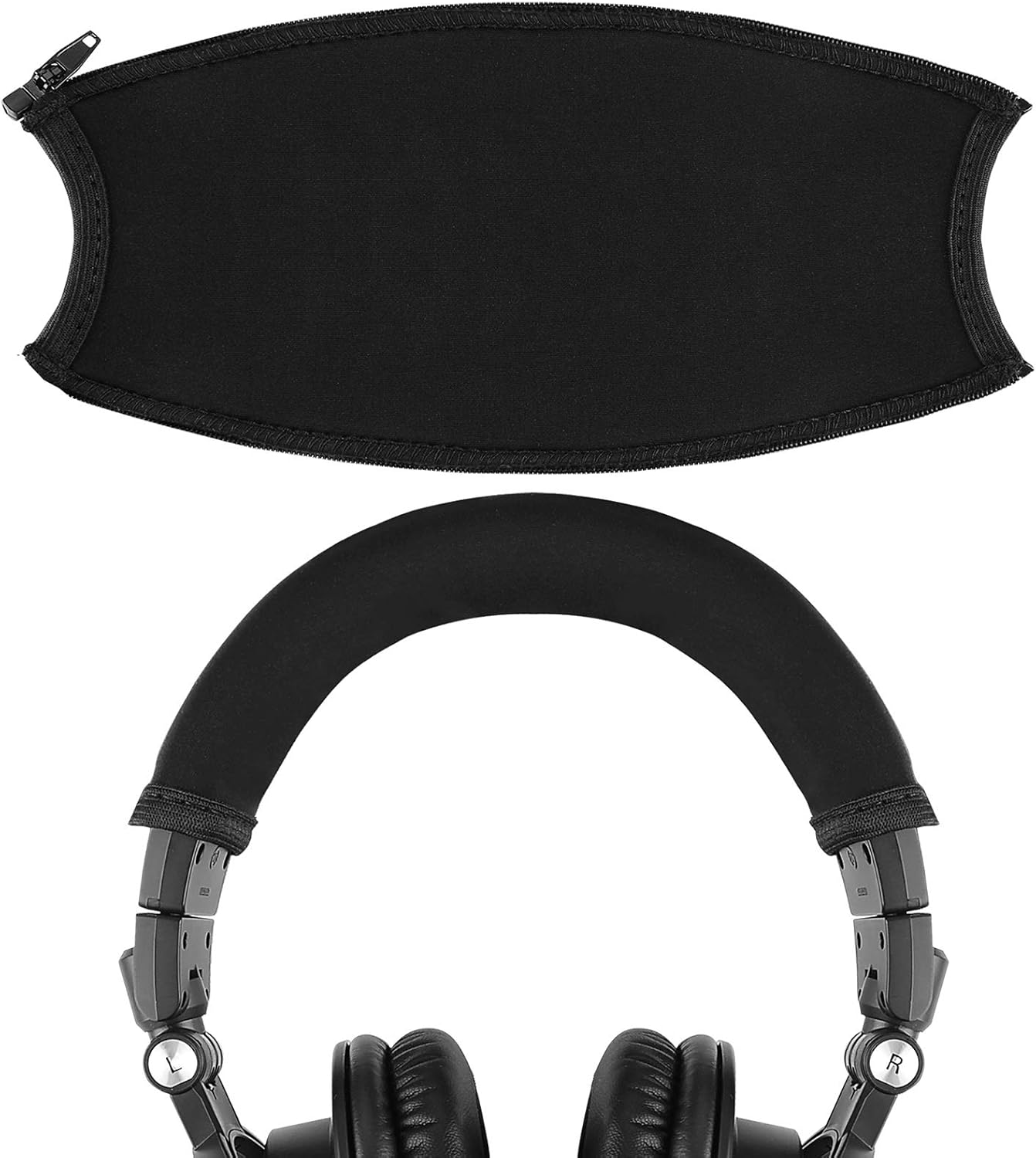 Geekria Headband Cover Compatible with ATH M50x, M50xBT, M50xPB, M50xWH
