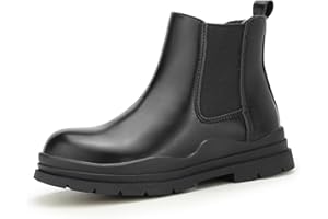 firelli Kids Chelsea Boots Boys Girls Ankle Boots Zipper Booties