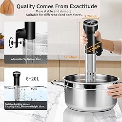 Sous Vide Cooker WiFi, Immersion Circulator for