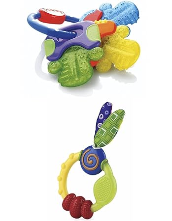 nuby wacky teething ring