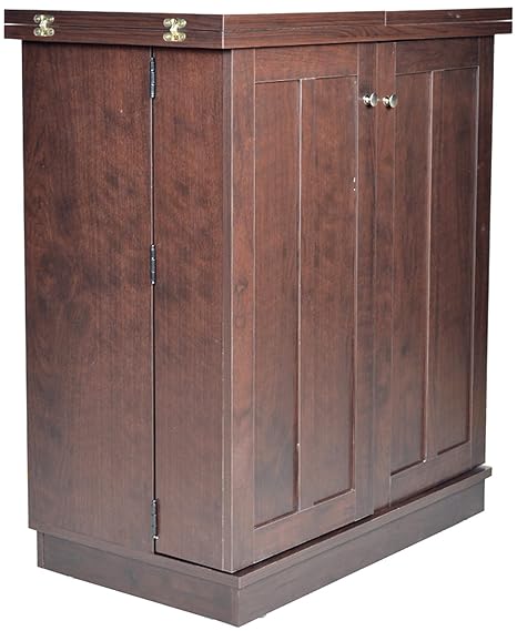 Art of Jodhpur PRNV039 Bar Cabinet (Walnut)