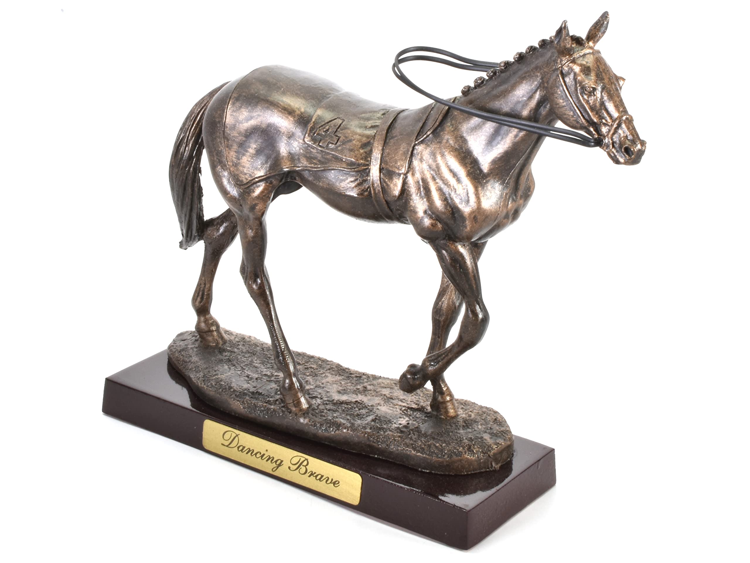 OPO 10 - Miniature resin collectible horse, approx. 19cms, Dancing Brave - 116