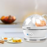 Duronic EB27 WE Electric Egg Boiler 7 Eggs 400W Steamer Omelette Maker view 7