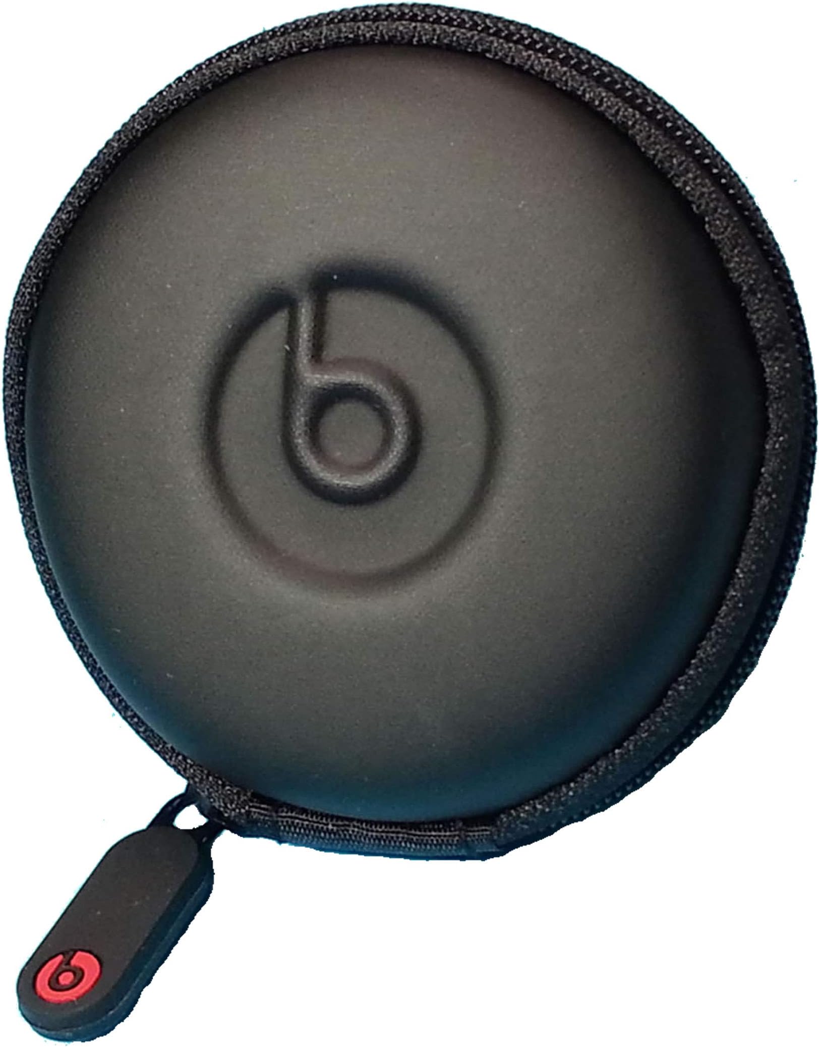 Monster Beats in-Ear Earphone Pocket Size Round Carrying Case Pouch for Powerbeats 3, Powerbeats 2 Powerbeats 1, UrBeats, iBeats, Tour Beats by Dr Dre Earphone Models. by: GeneralBuy.
