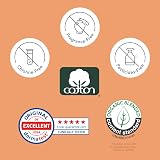 Rael Organic Cotton Cover Panty Liners Light Absorbency 44 Count view 6