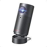 NEBULA Capsule Air Google TV Projector, Officially Licensed Netflix, 720p Smart Mini Projector with Wi-Fi and Bluetooth, 2 Ho