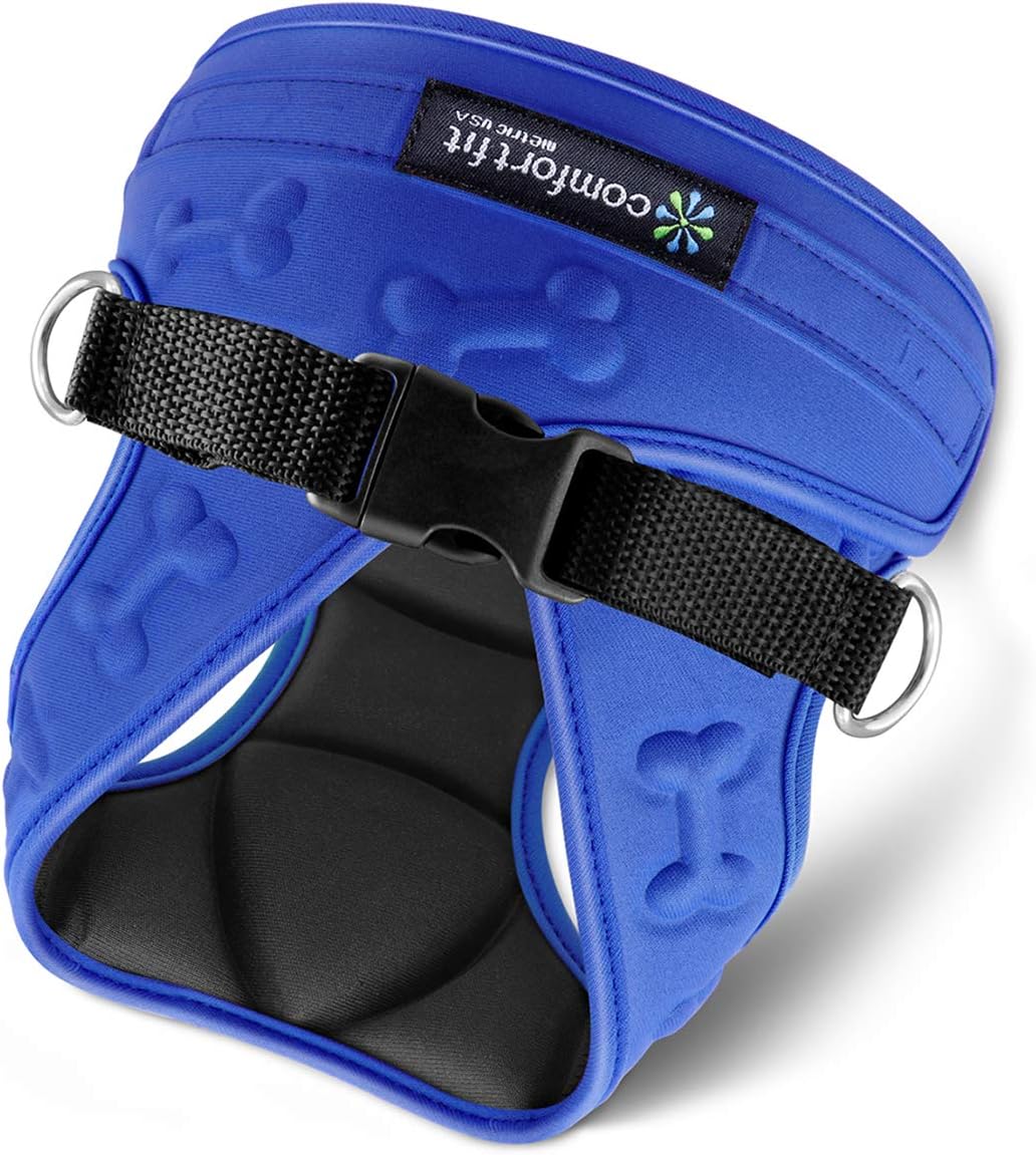 Metric USA Comfort Fit Step in Dog Vest Harness Easy to Put on Take Off Adjustable Soft Padded Puppy Harness Vest for Small and Medium Dogs (X-Small