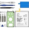 GOBAT Replacement for Samsung Galaxy S21 Plus Battery,5150mAh High Capacity Battery Compatible with Samsung Galaxy S21 Plus Model (S21+ S21 Plus 5G SM-G996) with Replacement Tool Kits,EB-BG996ABY