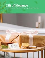 ADOV Bath Tray Extendable Bamboo Bath Caddy with Book/Phone Holder view 7