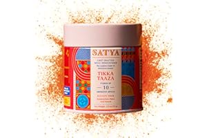 Satya Blends Tikka Masala-Tomato & Smoky Flavor 10 Spice Blend | Vegan | Low Sodium | Tikka Masala for Sandwiches/Sauce | Gluten & Dye Free | Authentic Indian Spices & Seasoning- 2.5 Oz(Pack of 1)