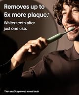SURI Recyclable Plant-Based Toothbrush Heads Pack of 3 Winter Fern Compatible view 4