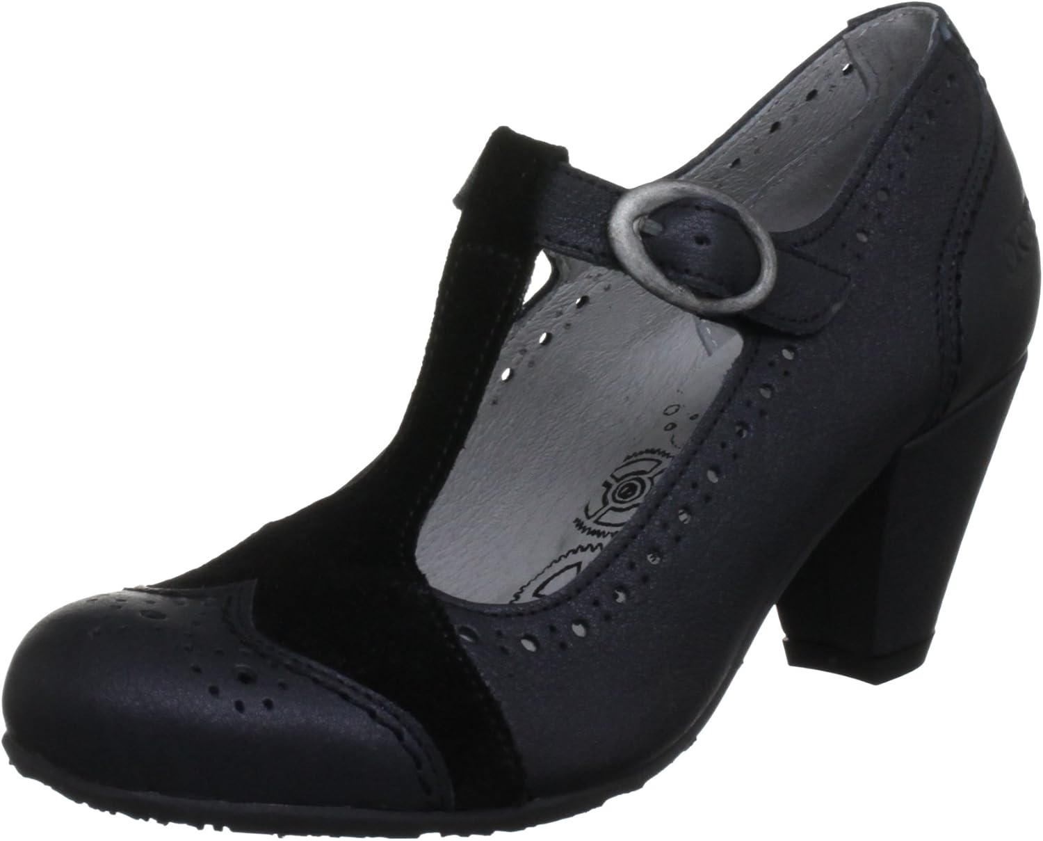 Dkode Women's Oceane Leather Suede Open Toe, Black, 35 EU Amazon.co.uk
