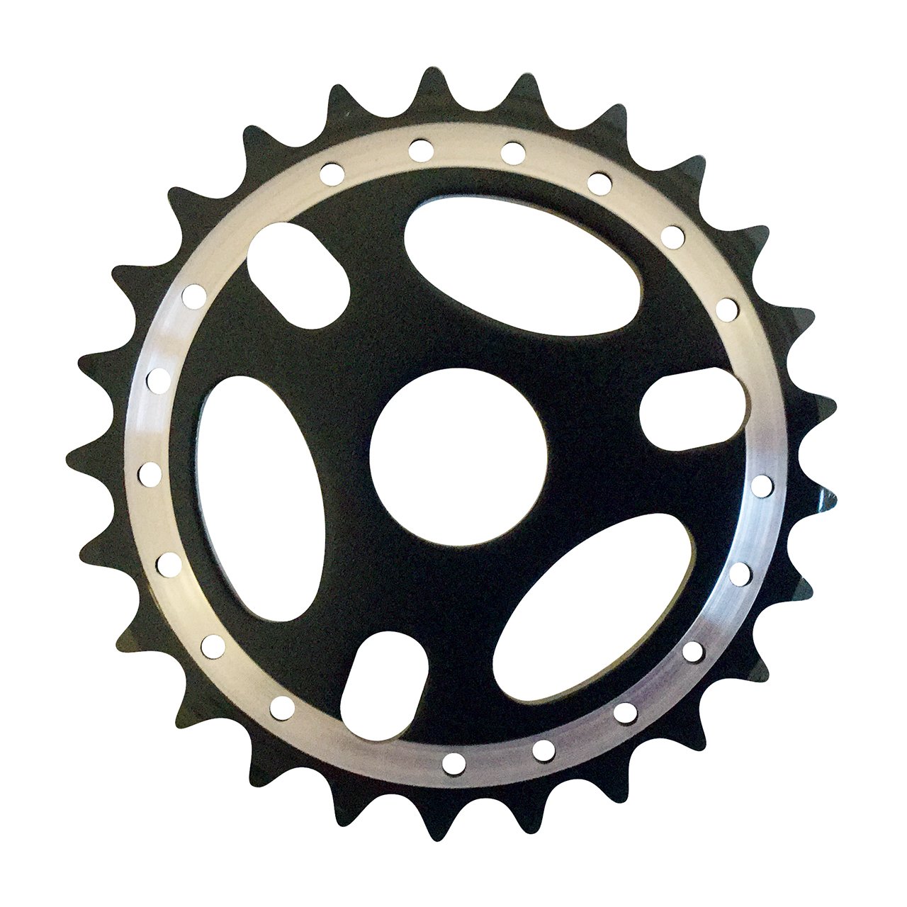 Cervus Bike Alloy BMX Crank Chainring Teeth:25 Black