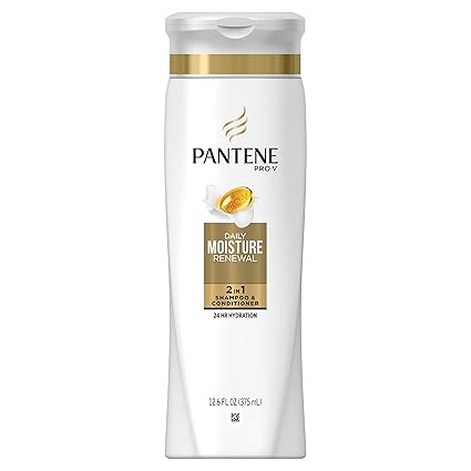Pantene Pro V 2 In 1 Shampoo Conditioner Daily Moisture Renewal 12 6 Ounce Beauty Amazon Com
