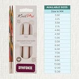 KnitPro Symfonie Interchangeable Circular Needles 5in 3.50mm Birch view 4