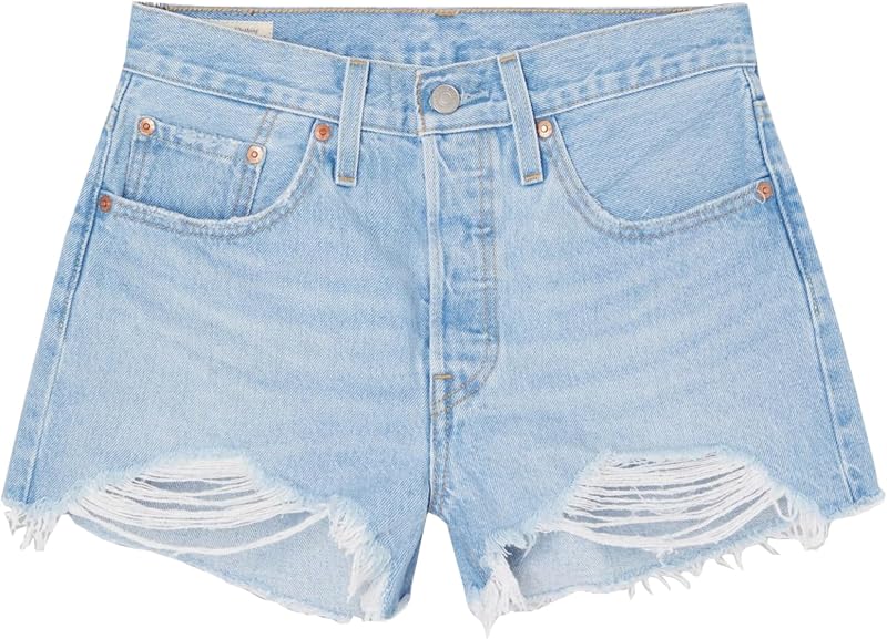 Mujer 501 Original Shorts Pantalones Cortos, Ojai Luxor Heat, 28W