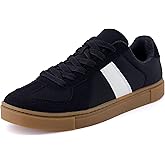 CUSHIONAIRE Bailey Womens Retro Sneaker -Classic Everyday Sneakers for Women with Sleek Rounded Toe and Memory Foam