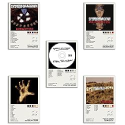 System Poster Of A Down Music Album Cover Signed