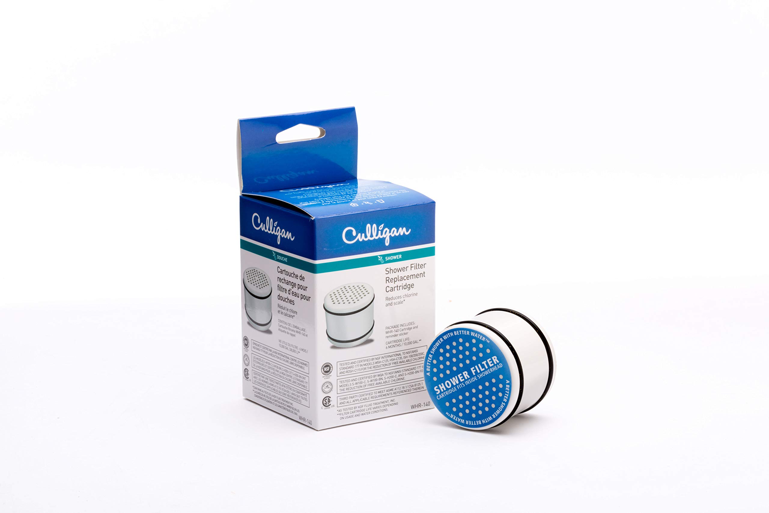 Culligan WHR140 WTR FiltrationCartridge Shower Filter Replacement