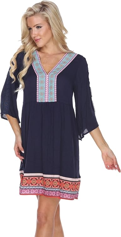 white mark dresses